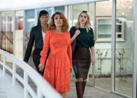 Lady Business – Salma Hayek as Claire Luna, Tiffany Haddish as Mia and Rose Byrne as Mel in Like a Boss from Paramount Pictures.