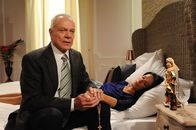 Sturm der Liebe – Werner (Dirk Galuba, l.); Doris (Simone Ritscher, r.)