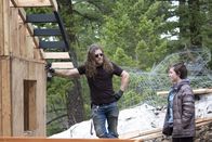 Alaskan Bush People – Bam Brown is working on his property and is interrupted by his sister Rain.