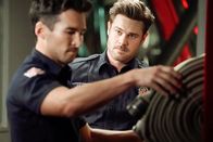 Station 19 – Knatsch unter Kollegen: Jay Hayden als Travis Montgomery, Grey Damon als Jack Gibson
