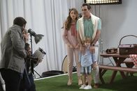 Modern Family – L-R: Gloria Delgado-Pritchett (Sofía Vergara), Phil Dunphy (Ty Burrell), Joe Pritchett (Jeremy Maguire).