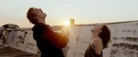 To the Night – Norman (Caleb Landry Jones), Luna (Jana McKinnon).