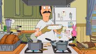 Bob's Burgers – Bob, l.; Louise, r.
