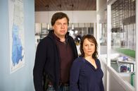 Tatort – Eva Löbau als Hauptkommissarin Franziska Tobler und Hans-Jochen Wagner als Hauptkommissar Friedemann Berg.