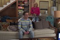 The Goldbergs – L-R: Adam Goldberg (Sean Giambrone) and Beverly Goldberg (Wendi McLendon-Covey)