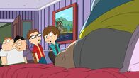 American Dad! – L-R: Barry, Toshi, Steve, Schmuely