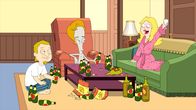 American Dad! – L-R: Jeff, Roger, Francine