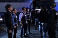 Criminal Minds – L-R:Dr. Spencer Reid (Matthew Gray Gubler), Jennifer Jareau (A.J. Cook), David Rossi (Joe Mantegna) und Dr. Tara Lewis (Aisha Tyler)