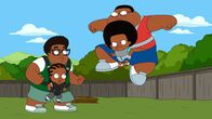 The Cleveland Show – (v.l.n.r.) Franklin King; Rodney King; Rallo Tubbs; Cleveland Brown Jr.