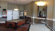 Hotel Impossible – Billiards room before, as seen on Travel Channel's Hotel Impossible.