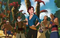 Sinbad: Der Herr der sieben Meere – "Sinbad: Der Herr der sieben Meere", Sinbad steht unter Verdacht, einen der kostbarsten und mächtigsten Schätze gestohlen zu haben. Das Schiff, auf dem sich das 'Buch des Friedens' befindet, wird jedoch von seinem alten Freund Proteus gesteuert. Dieser sollte es zurück zu seinem Vater bringen. Proteus soll den Verlust mit seinem Leben bezahlen. Dessen bezaubernde Verlobte Marina drängt Sinbad, ihn zu retten. Gemeinsam mit Hund Spike begeben sie sich in ein gefährliches Abenteuer.