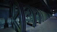 Hightech für den Alltag – Im Schiffshebewerk Niederfinow laufen Hunderte Stahlseile über gigantische Rollen, um tonnenschwere Schiffe mitsamt ihrer Fracht und dem umgebenden Wassertrog anzuheben oder abzulassen.
