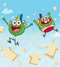 Die Brot-Piloten – L-R: SwaySway, Buhdeuce