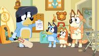 Bluey – L-R: Bandit, Bluey, Bingo, Chilli.