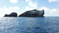 Wildes Hawaii – Standort: Nihoa: Nihoa Island, vom Boot aus aufgenommen.