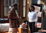 Rel – Rel (Lil Rel Howery, l.); Brittany (Jessica "Jess Hilarious" Moore, r.)