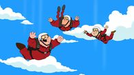 Family Guy – Haben ein neues Hobby für sich entdeckt: Peter (l.), Joe (M.) und Quagmire (r.) ...