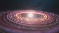 Katastrophen der Erdgeschichte – Vor 4,5 Milliarden Jahren entsteht unsere Sonne inmitten einer riesigen rotierenden Gas- und Staubwolke. In dieser protoplanetaren Scheibe bilden sich alle Planeten unseres Sonnensystems.