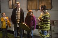 The Middle – L-R: Brick (Atticus Shaffer); Mike (Neil Flynn); Frankie (Patricia Heaton); Axl (Charlie McDermott)