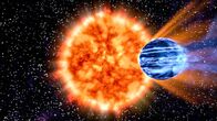 Strip the Cosmos - Im Innersten des Universums – Sogenannte „Heiße Jupiter“ sind eine Klasse von Exoplaneten, die durch die Methode der Radialgeschwindigkeitsmessung relativ leicht identifiziert werden können.