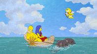 Die Simpsons – (v.l.n.r.) Homer; Marge; Maggie