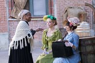 Another Period – l-r: Bebe Drake as Harriet Tubman, Riki Lindhome, Natasha Leggero