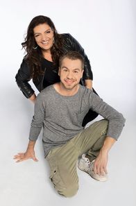 SWR3 Morningshow - Visual Radio – Moderatoren Anneta Politi und Kemal Goga.