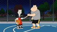 American Dad! – Roger, l.; Stan, r.