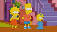 Die Simpsons – (v.l.n.r.) Lisa; Bart; Maggie