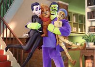 Happy Family – (v.l.n.r.) Emma; Max; Frank; Fee