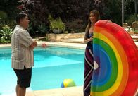 Modern Family – L-R: Manny Delgado (Rico Rodriguez) and Gloria Delgado-Pritchett (Sofia Vergara)