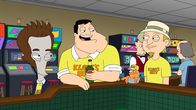 American Dad! – L-R: Roger, Stan, Klaus, Jeff