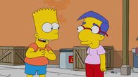 Die Simpsons – Bart (l.); Milhouse (r.)