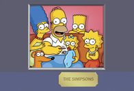 Die Simpsons – (24. Staffel) - Die Simpsons: Maggie (3.v.l.), Marge (l.), Homer (2.v.l.), Bart (2.v.r.) und Lisa Simpson (r.) ...