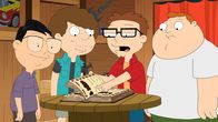 American Dad! – L-R: Toshi, Snot, Steve, Barry