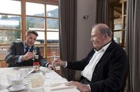 Der Bergdoktor – (v.li.) Mark Keller (Dr. Alexander Kahnweiler), Lambert Hammel (Prof. Fendrich).