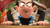 Die Schlümpfe – Gargamel (2.v.r.) hat Beauty und Jokey gefangen