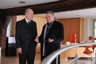 Mord in bester Gesellschaft – Dietz Werner Steck (Dr. Hertle), Fritz Wepper (Dr. Wendelin Winter).