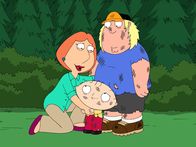 Family Guy – (v.l.n.r.) Lois Griffin; Stewie Griffin; Chris Griffin