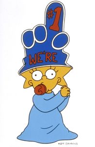 Die Simpsons – (11. Staffel) - Das jüngste Mitglied der Familie Simpson ist die kleine Maggie.