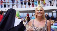 Verrückt nach Meer – Passagierin Cecilia bei der Äquatortaufe.