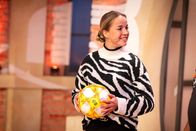 1, 2 oder 3 – Fußball-Nationalspielerin Giulia Gwinn zeigt bei "1, 2 oder 3" ihr Können am Ball.