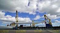 Megatransporte – Die Teile des Windparks sind speziell aufeinander abgestimmt und können nur mit erheblichem Aufwand ausgetauscht werden.