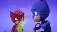 PJ Masks - Pyjamahelden – L-R: Owlette, Catboy