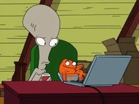 American Dad! – L-R: Roger, Klaus
