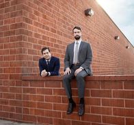 Corporate – L-R: Jake (Jake Weisman), Matt (Matt Ingebretson)