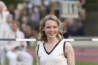 Berlin '36 – Gretel Bergmann (Karoline Herfurth) freut sich über ihren Sieg bei den Württembergischen Meisterschaften.