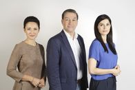 forum am freitag – L-R: Nazan Gökdemir, Abdul-Ahmad Rashid und Dilek Üsük.