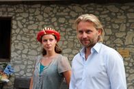 Sturm der Liebe – Gitti (Kathleen Fiedler, l.); Michael (Erich Altenkopf, r.)
