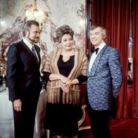Hallo, Hotel Sacher ... Portier – Walter Reyer (Der Baron), Elisabeth Stiepl (Frau Resch aus Innsbruck), Ossy Kolmann (Kerzl).